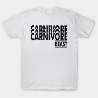 CARNIVORE BEAST Modern Style Original Design T-Shirt